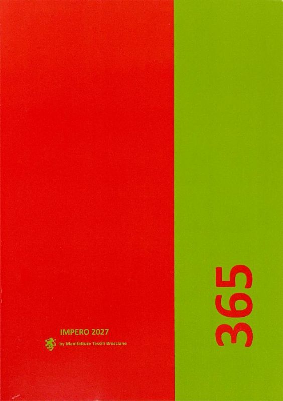 Copertina catalogo IMPERO 365